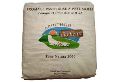 Moelleux d’Arinthod, notre fromage fondant du Jura, au lait pasteurisé