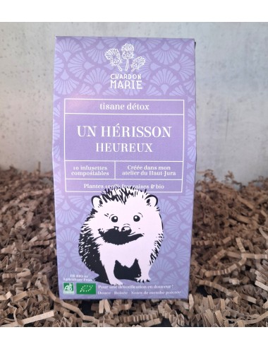 Tisanes locales bio du Haut Jura " chardon Marie " Marie BOUIS