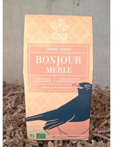 Tisanes locales bio du Haut Jura " chardon Marie " Marie BOUIS